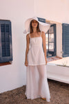 Catalana Dress - White