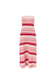 Anya Dress - Pink Stripe