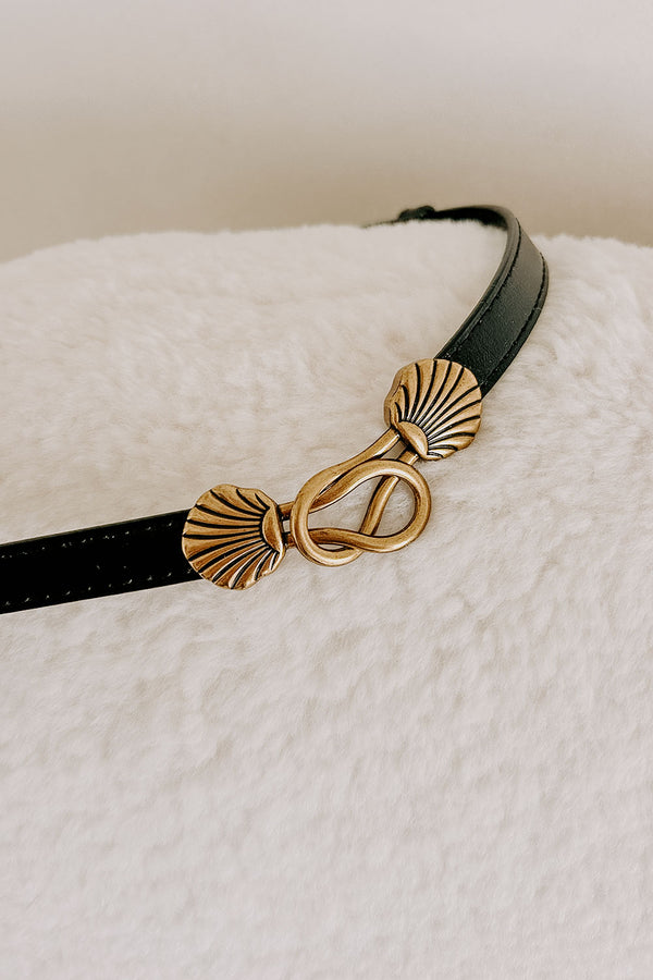 Kitten Paw Belt - Black