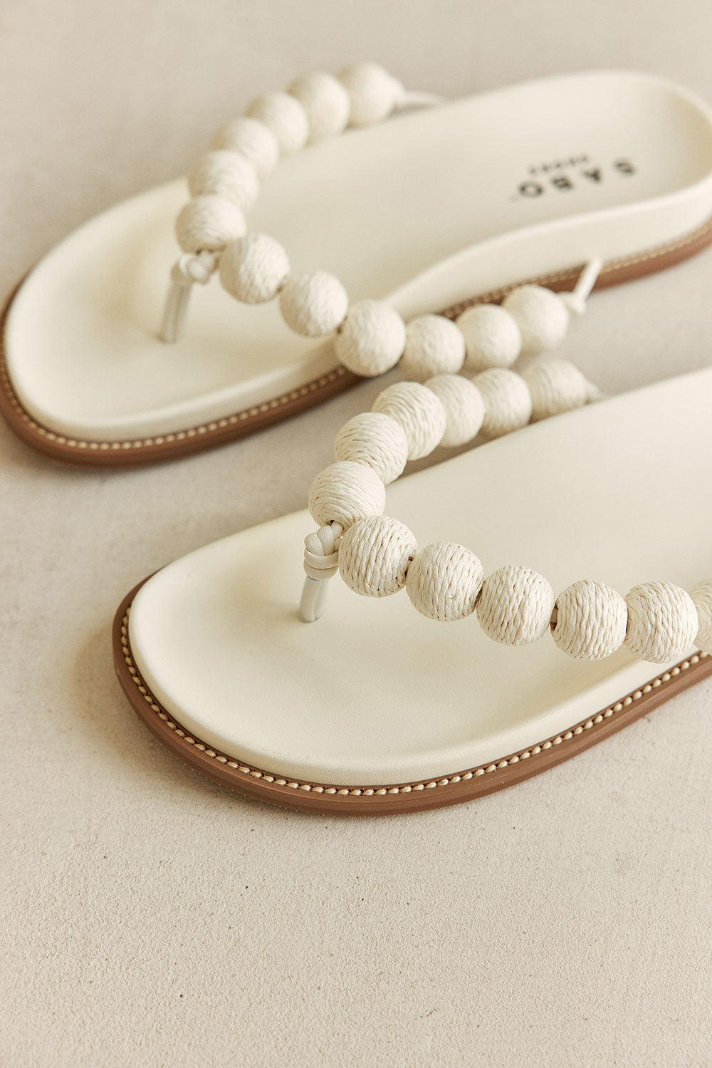 Ivie Sandals - Cream