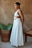 SAMPLE-Chessa Dress - White