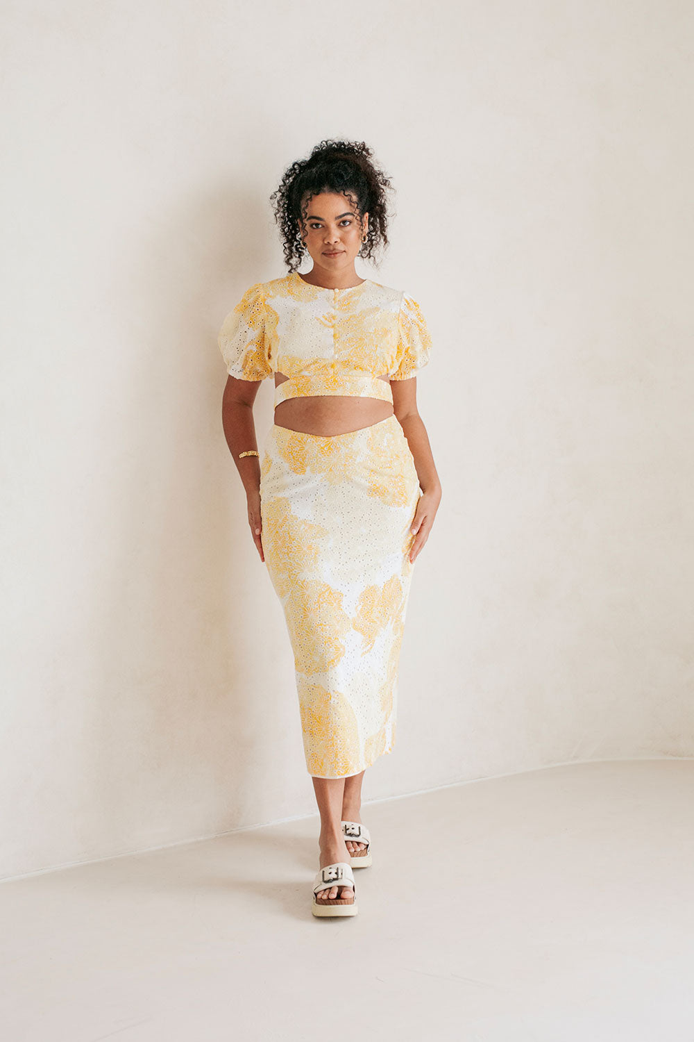 Avani Midi Skirt - Solstice - ADD STOCK VIA THE SAMPLES PAGE FOR THIS PRODUCT