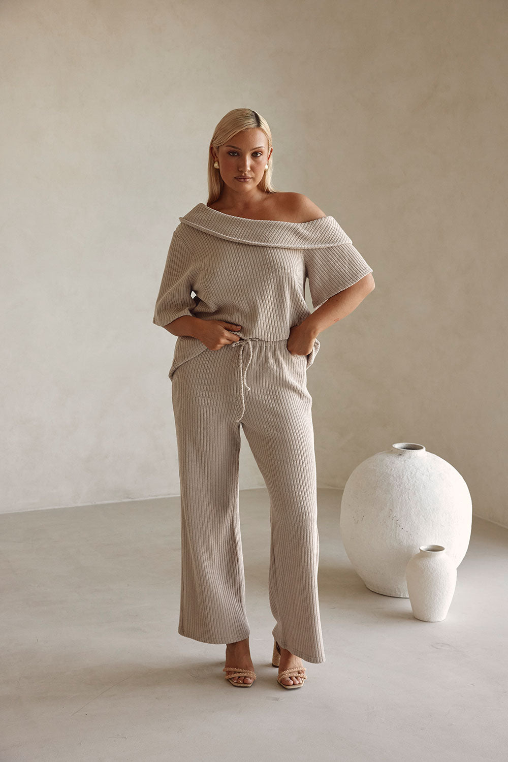 Tarika Pants - Stone