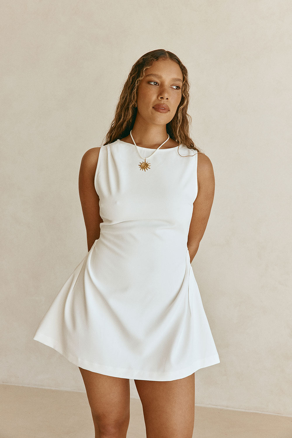 Camellia Dress - White – SABO