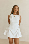 SAMPLE-Camellia Dress - White