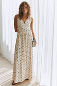 Franci Dress - Cream Speck