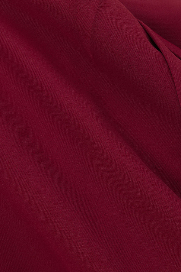 Camellia Dress - Burgundy