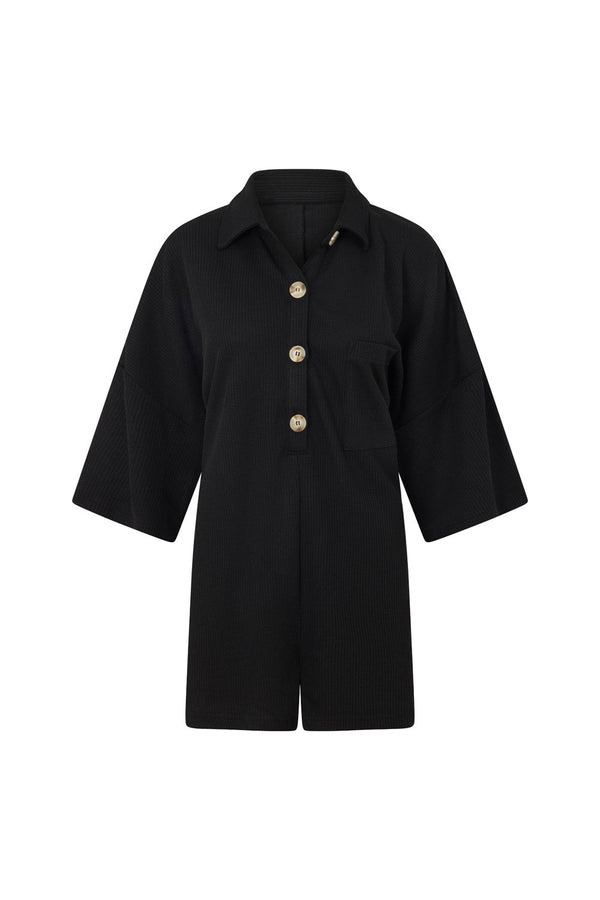Milena Playsuit - Black