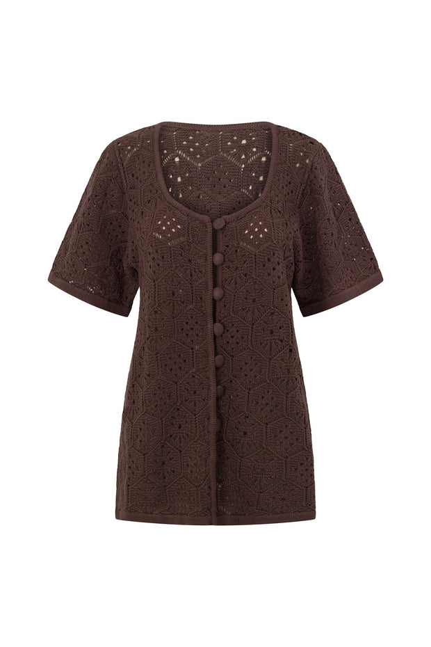 Umiko Top - Brown