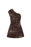 Dimmi Dress - Chocolate Floral