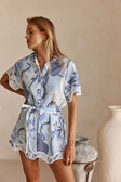 SAMPLE-Daria Dress - Bouquet Blu