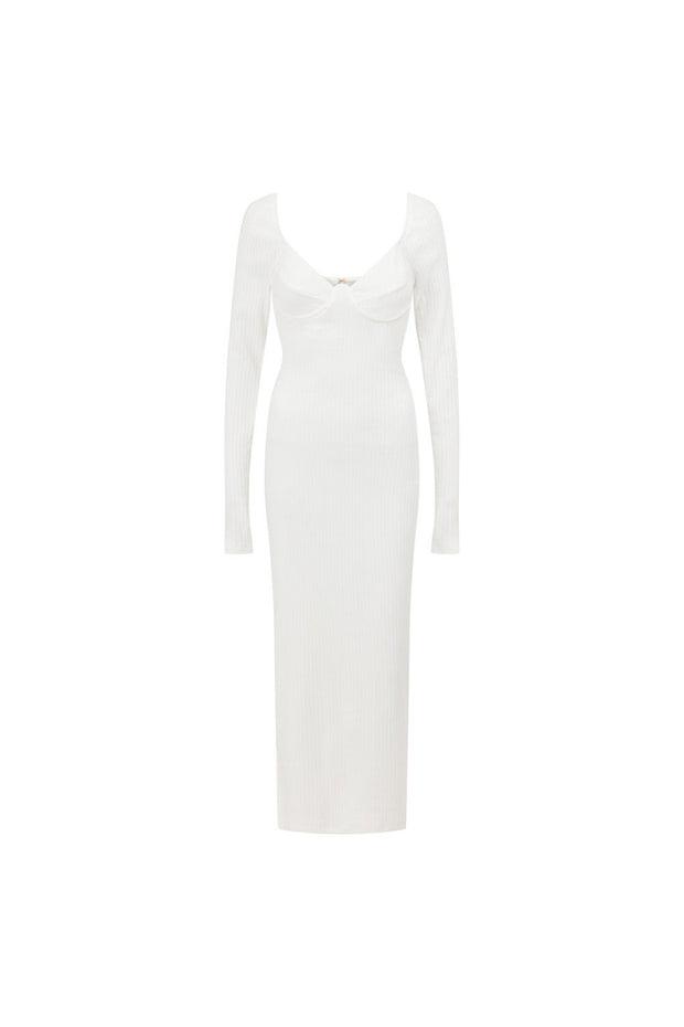 SAMPLE-Carmen Dress - White