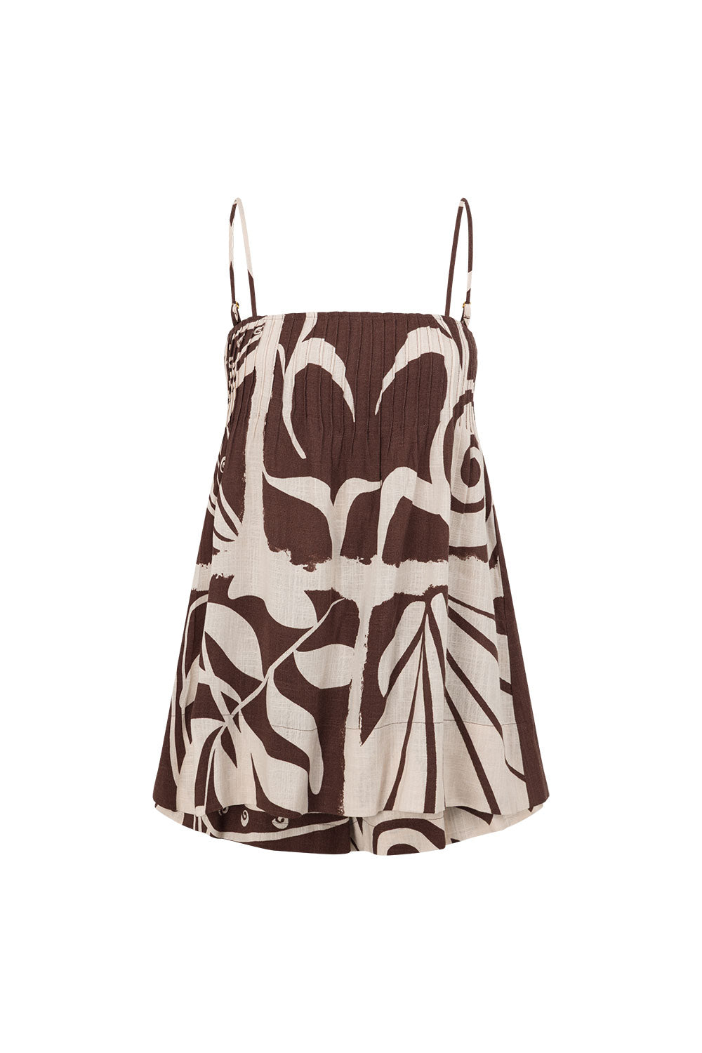 River Playsuit - Painted Tiles