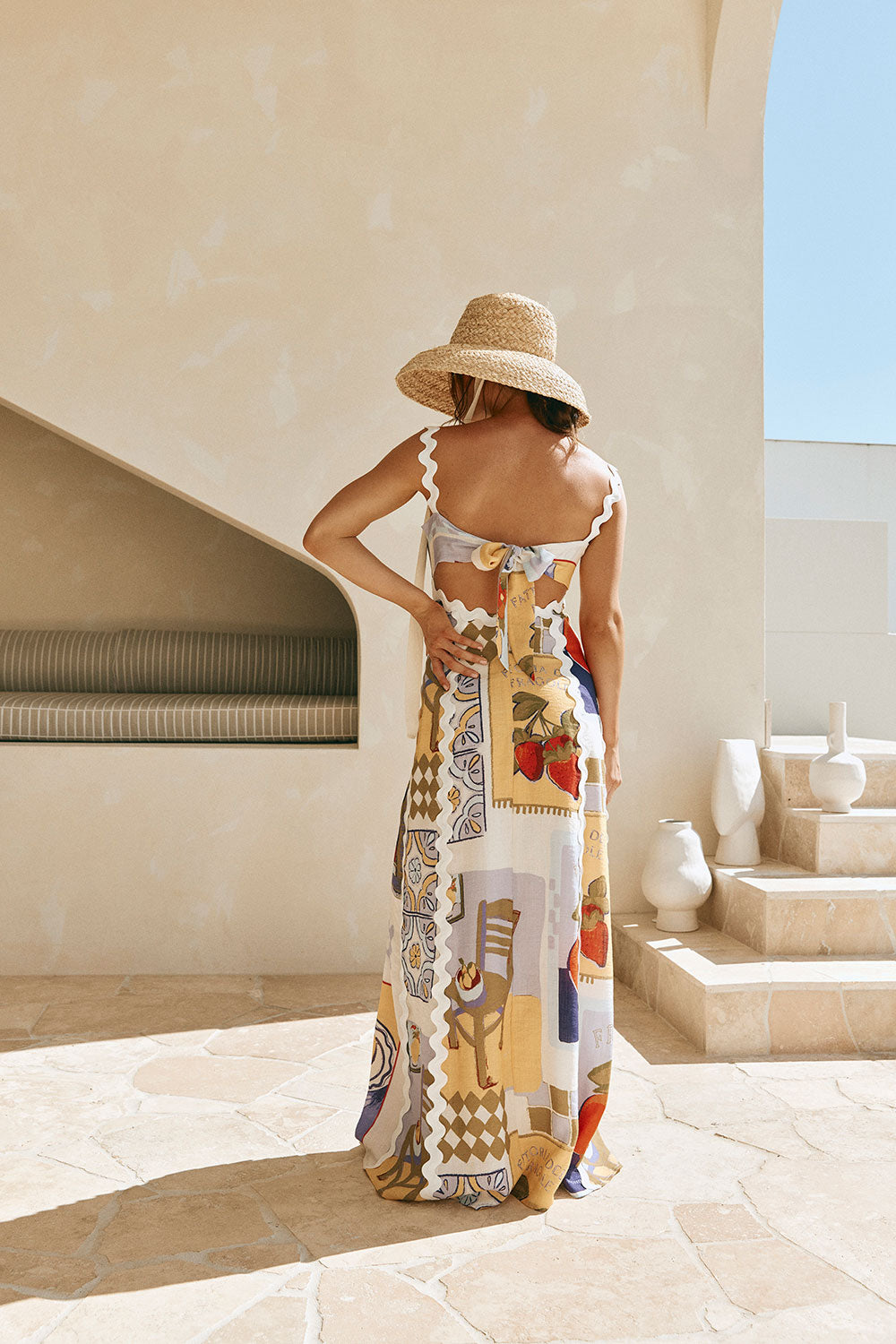 Terazza Maxi Dress - Purple – SABO