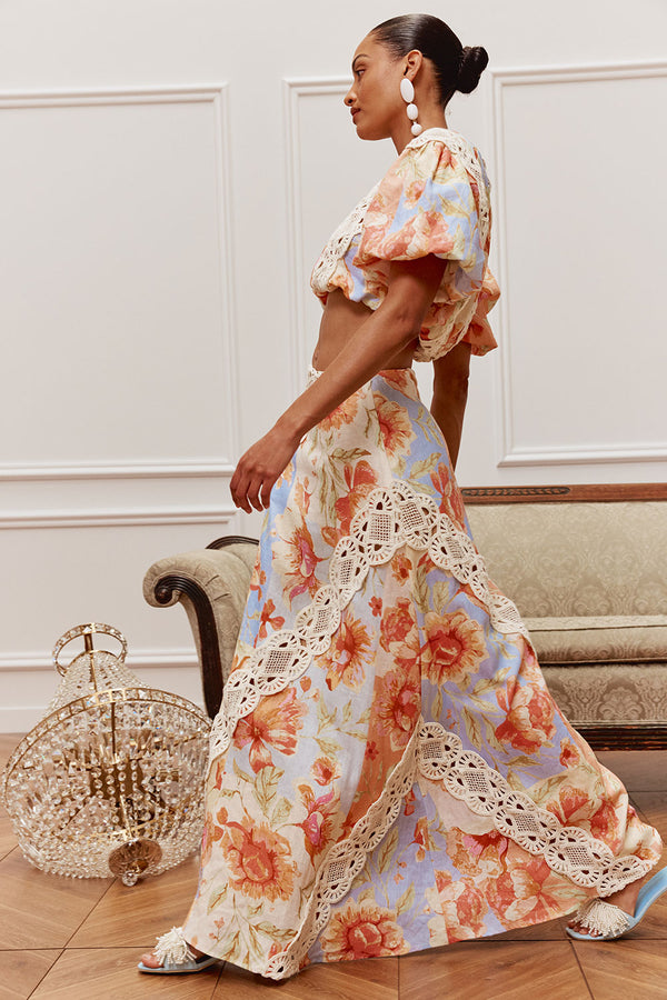 skirts and dresses Just Passing Through Black Tiered Maxi Skirt