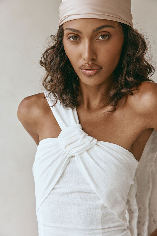 SAMPLE-Dimmi Dress - White