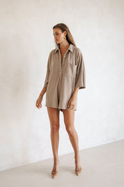 Milena Playsuit - Espresso