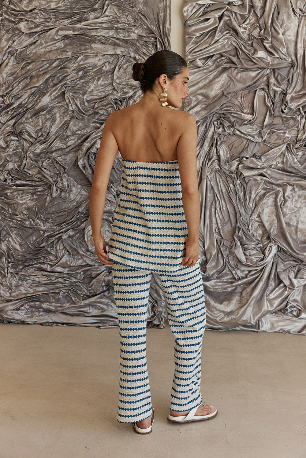 Cosmo Top - Jacquard Stripe