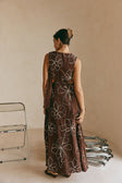 Aurelia Dress - Chocolate Floral