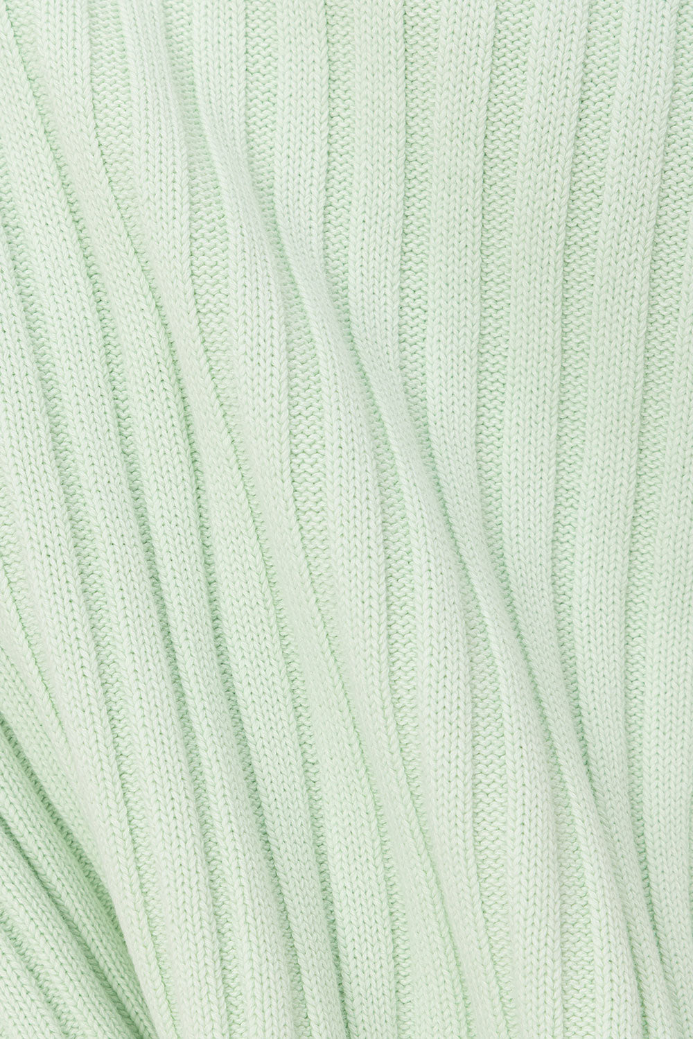 CELINE ストライプ ノースリーブ ベスト 20SS エディ Mint Green Ribbed Knit Short Sleeve Celine Top – SABO