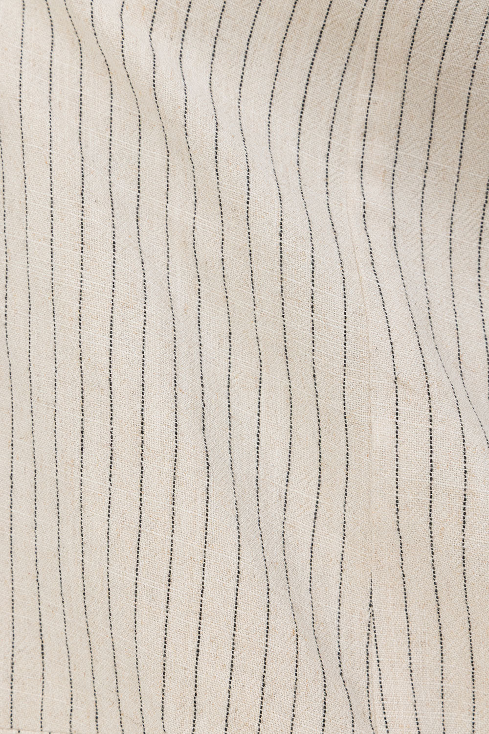 Beige and Black Pinstripe Lyla Wrap Top – SABO