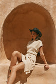 SAMPLE-Lovina Dress - Beige