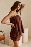 Hazel Top - Chocolate