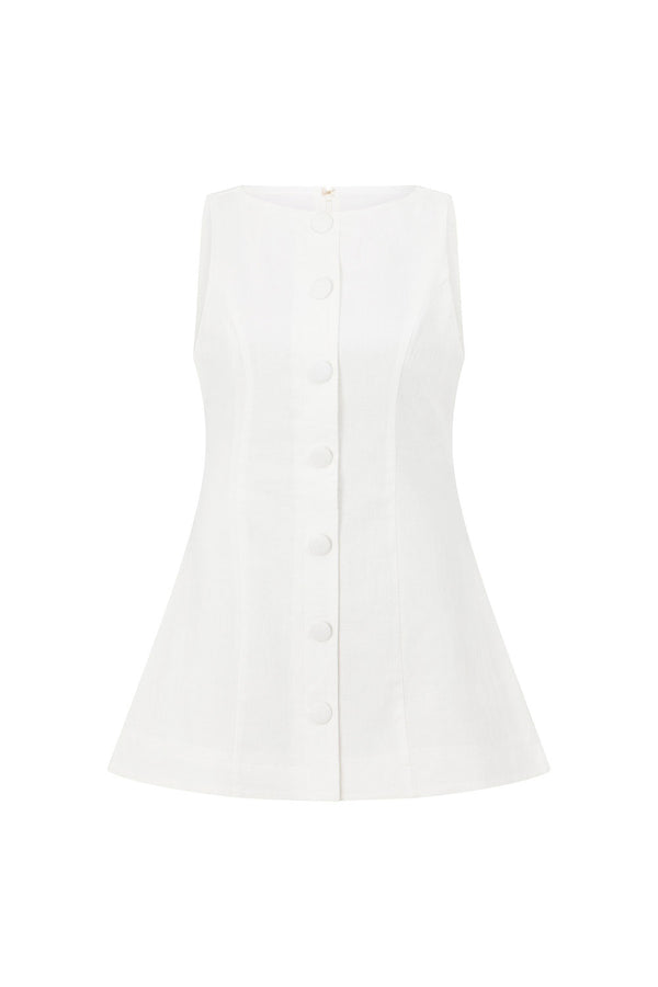 Graylee Dress - White