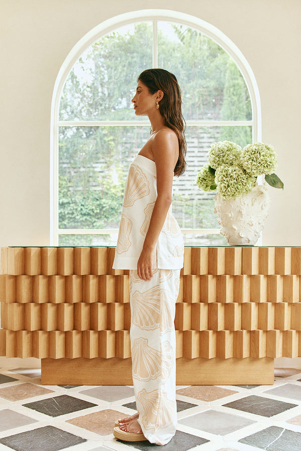 Bahari Top - Coastal Shell