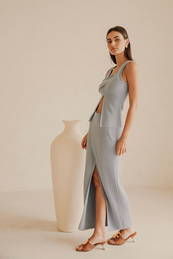 SAMPLE-Bridget Skirt - Blue