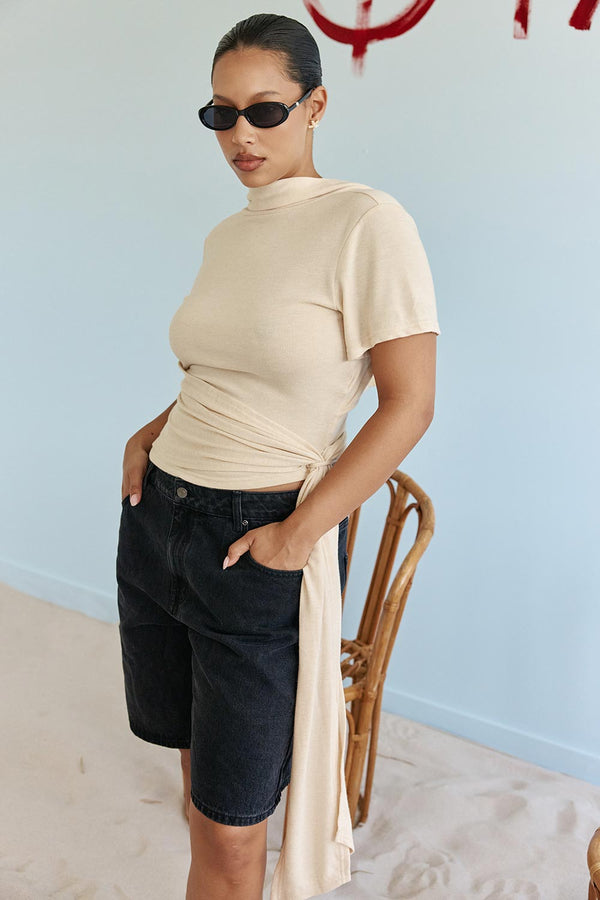 Locket Top - Cream