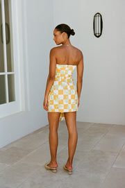 SAMPLE-Kingsley Dress - Sabo Checkerboard