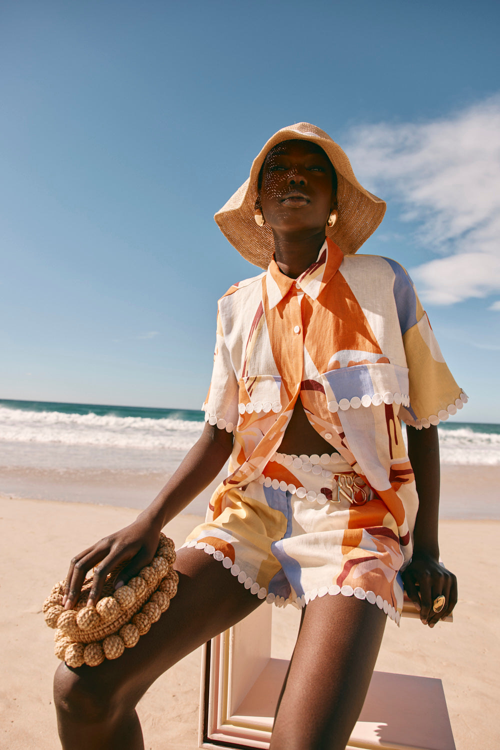 Francesca Shorts - Estivo Dusk