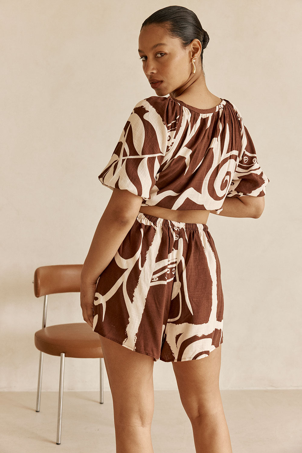 Scarlet Shorts - Painted Tiles