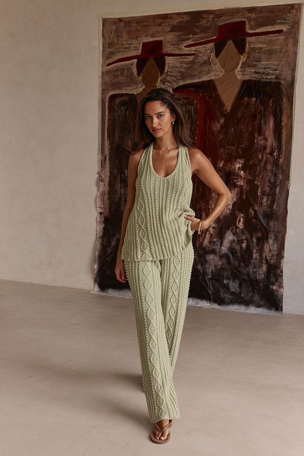 SAMPLE-Azari Pants - Green