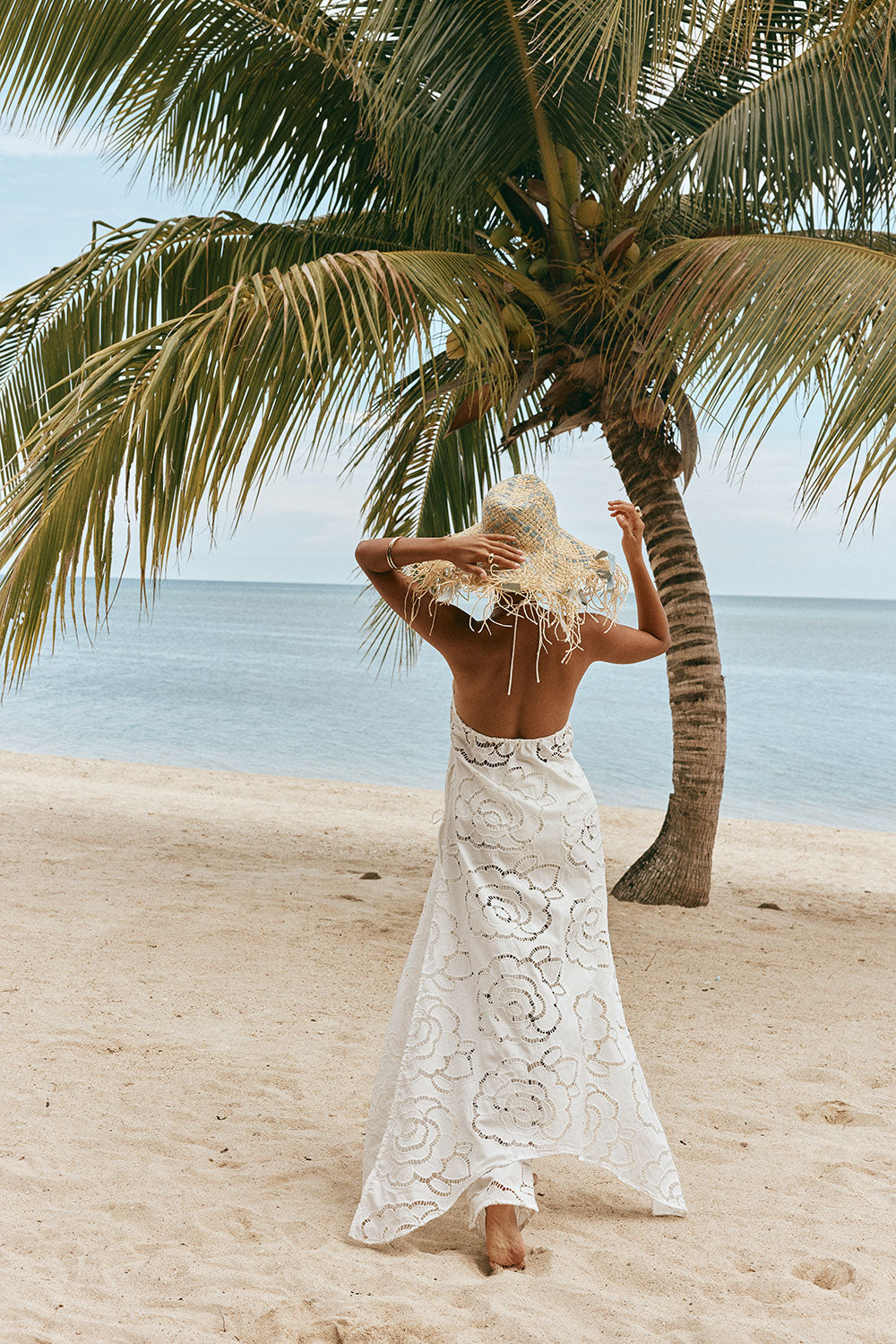 Whimsy Top - Flower Cutwork