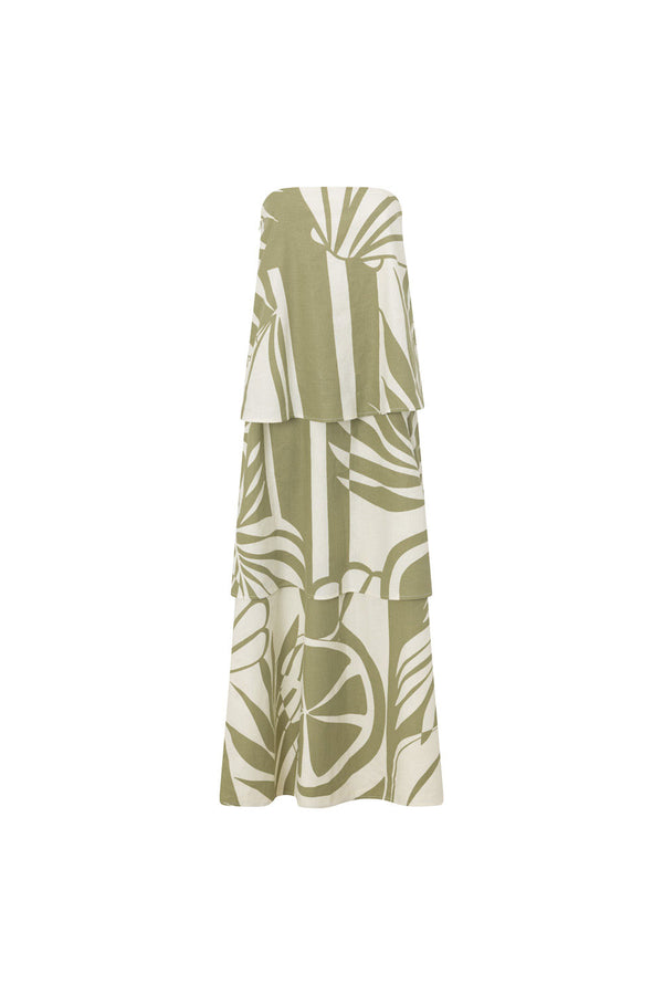 SAMPLE-Kya Dress - Palm