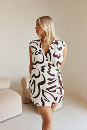 Amaya Dress - Fleur Lines