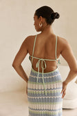 Bexley Knit Dress - Sky