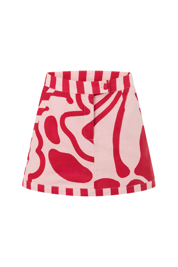 Delphia Skirt - Darling Floral