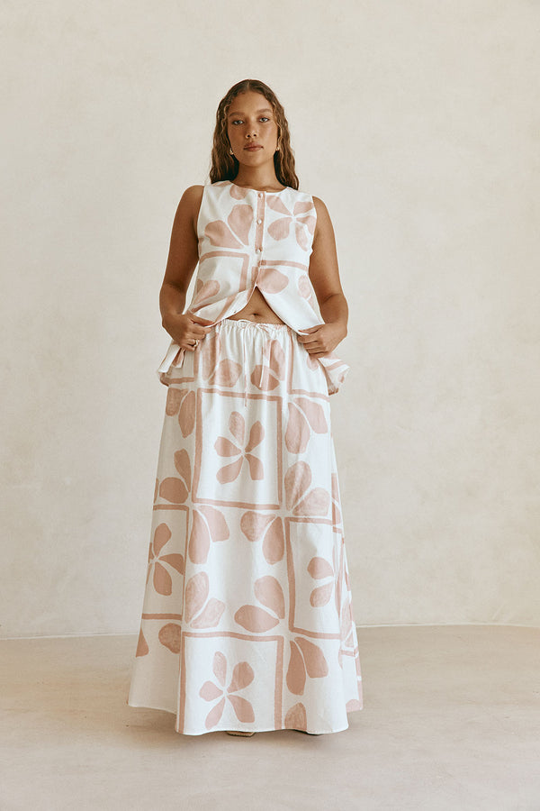 Riko Skirt - Petal Patch