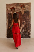 SAMPLE-Tassia Dress - Red