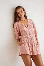 Juniper Playsuit - Clay