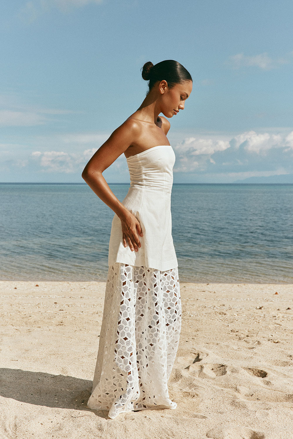 Keana Dress - White
