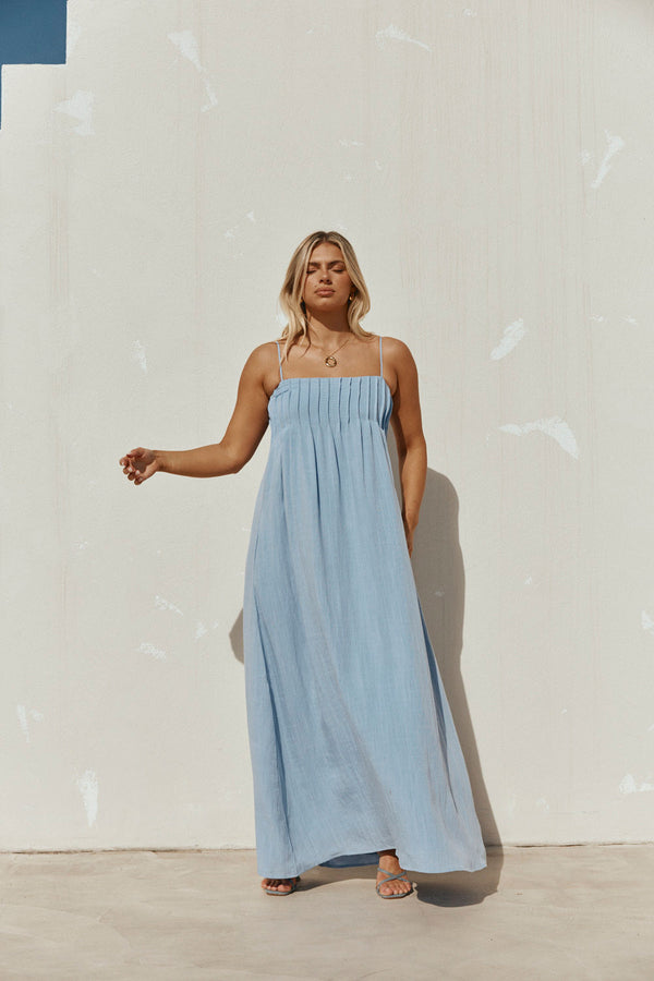 Ada Dress - Blue