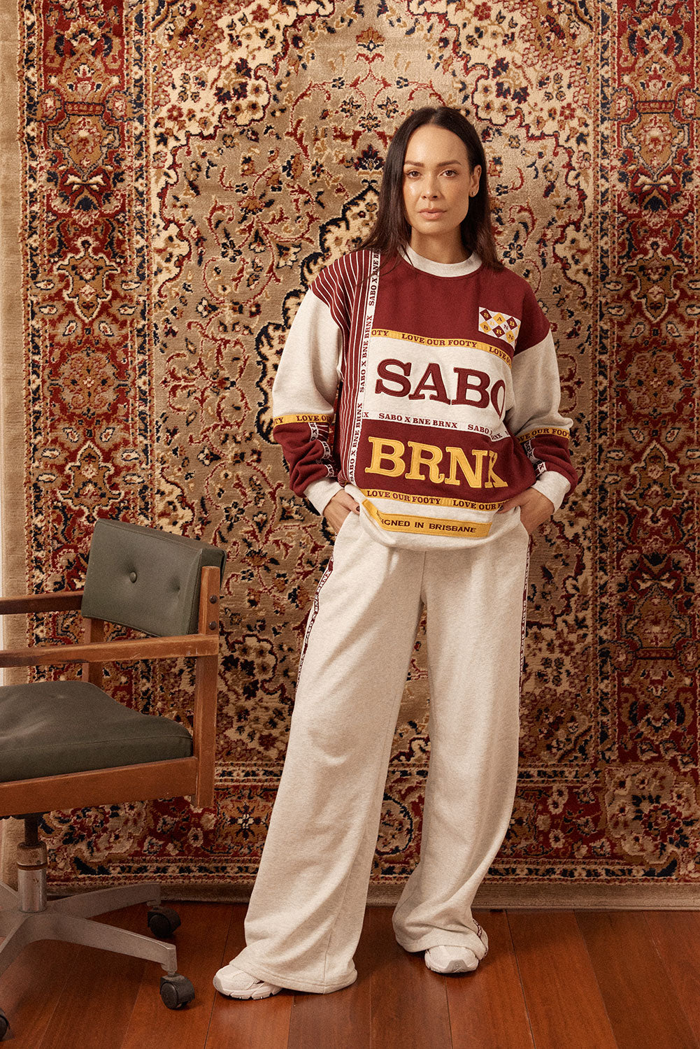 SAMPLE-Lock Sweater - Terry SABO x BRNX (UNISEX)