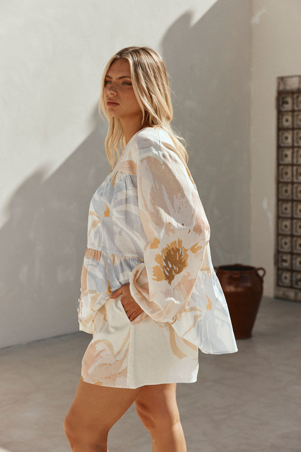 Adalyn Shorts - Vintage Bloom