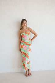 Backless Suki Dress - Misty Floral