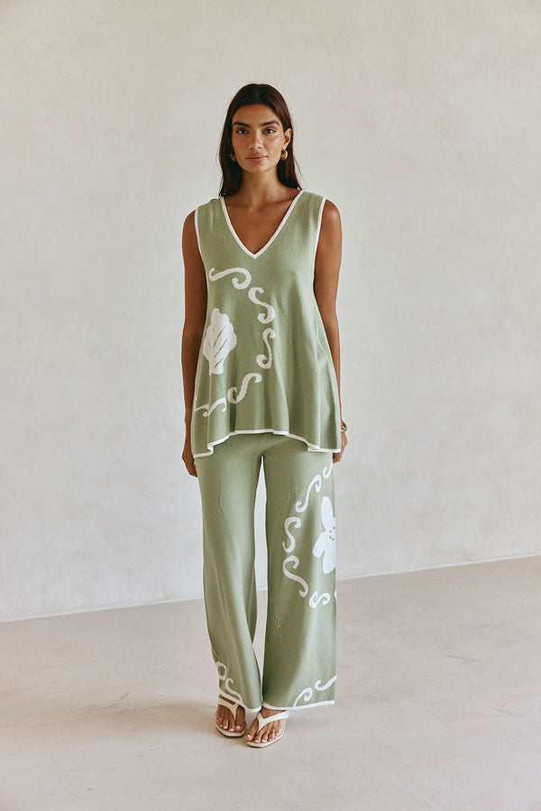 Malani Top - Ocean Relic