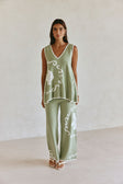 SAMPLE-Malani Top - Ocean Relic